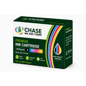 Remanufactured HP 304XL Black & Colour Ink Cartridge Multipack